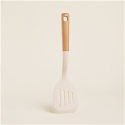 Лопатка с прорезями SL Home, 33×9×5 см, бежевая