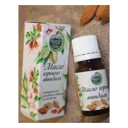 Масло Горького миндаля, холодный отжим, 10 мл