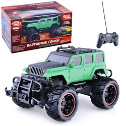 Машина "Внедорожник" зеленый, р/у, 27 MHz, 1:20 аккум. в коробке