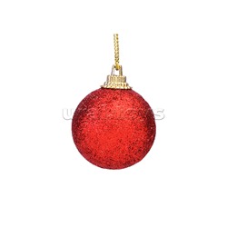 Набор новогодних украшений "Шарики и звездочки" 3-6см*27шт