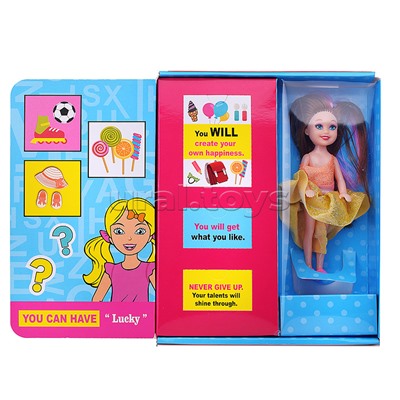 Кукла "Луна модница" с аксессуарами, в коробке