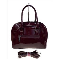 Женская сумка из искусственной кожи, цвет бордовый
