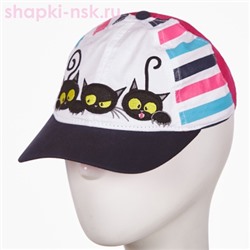 BK 100227 Б Бейсболка для девочки (50-52)