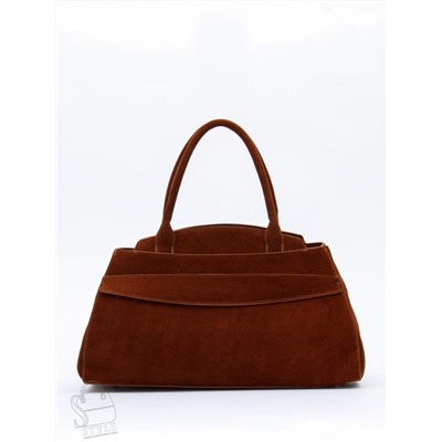 Сумка женская кожаная 3380Q brown Polina&Eiterou