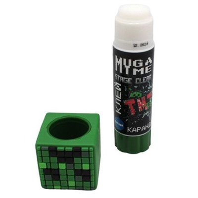 Клей-карандаш  9 гр PVP "My Game" с топпером, микс 76566 Centrum