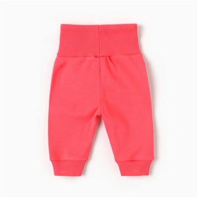 Штанишки детские MINAKU, рост 68-74 см, коралловый