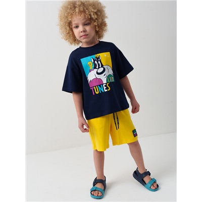 Комплект трикотажный для мальчиков: фуфайка (футболка), шорты