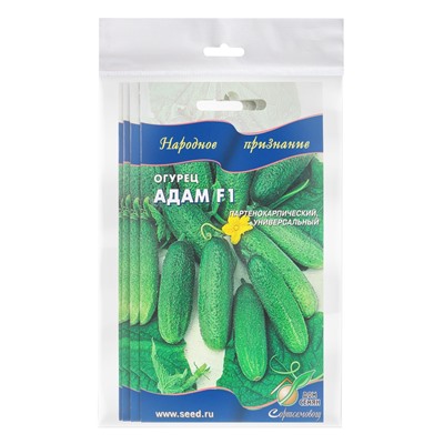 Набор семян огурца "Адам", F1, 4 шт.