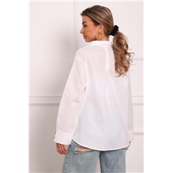 1052 Рубашка женская (Белый)