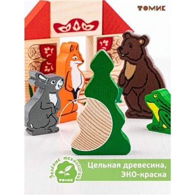 Конструктор «Сказки. Теремок», 17 элементов