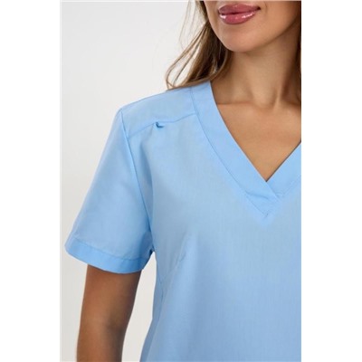 Куртка женская 555 (Холодный голубой)