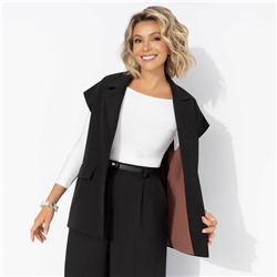 Жилет оверсайз, Слишком модно (black)