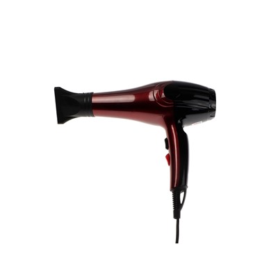 УЦЕНКА Фен Luazon LF-28, 1600 Вт, 2 скорости, 3 температурных режима, 3 насадки, расчески, черный, 9