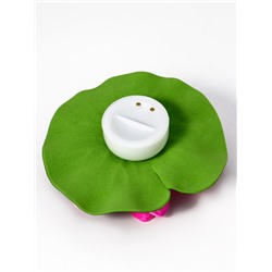 Садовый светильник для водоёмов «Лотос», 10×13×15 см, на батарейке, розовый