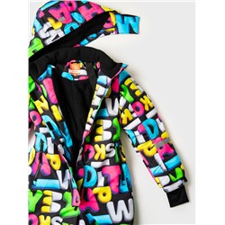 Комбинезон текстильный с полиуретановым покрытием для девочек