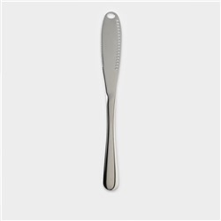 Нож для масла, длина 22 см, нержавеющая сталь, серебристый