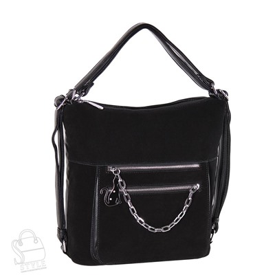 Рюкзак женский 3352AA black Polina&Eiterou/50