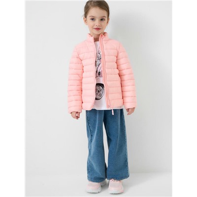 Куртка текстильная с полиуретановым покрытием для девочек