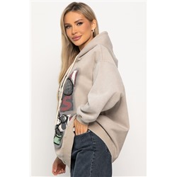 Толстовка с капюшоном Урбан (бежевая) Б14924-20М