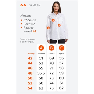 Женская классическая рубашка Happyfox