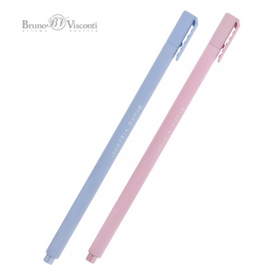 Ручка гелевая "Super Slim. Zefir" 0.28 мм черная 20-0396 Bruno Visconti