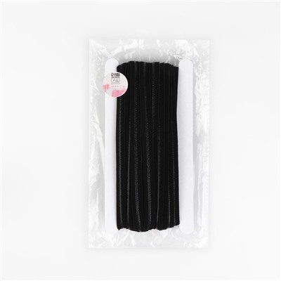 Резинка с силиконом, 10 мм, 10±1 м, чёрная