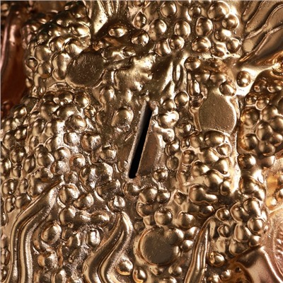 Копилка для денег «Жаба на деньгах», гипс, большая, 25×34×20 см