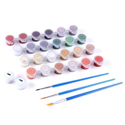 Картина по номерам на новый год на холсте с подрамником «Уют», 40×50 см