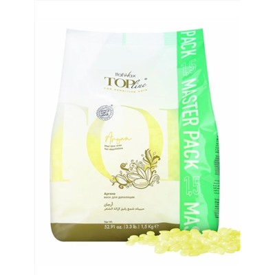 ItalWax Ital Wax Line Воск горячий плёночный для депиляции в гранулах / Top Line For Sensitive Skin Argan, 1,5 кг 28019
