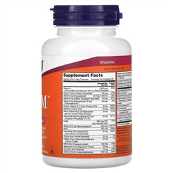 Now Foods, ADAM, превосходные мультивитамины для мужчин, 90 вегетарианских капсул