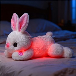 Мягкая игрушка "Заяц" светитсмя в темноте  35 см.