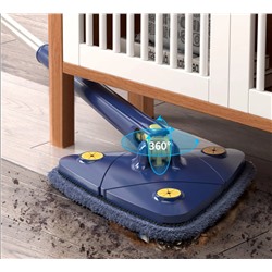 Швабра треугольная для пола, швабра с отжимом