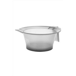 Dewal Beauty Чаша для краски прорезиненная DBHS47gray transparent, прозрачный серый, 260 мл KRISTALLER, 1216977