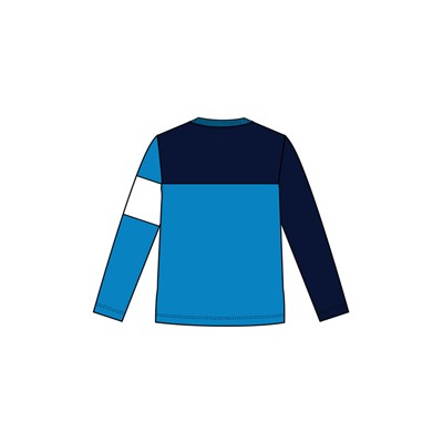 Фуфайка трикотажная для мальчиков (футболка с длинными рукавами)