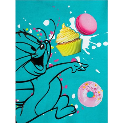 Фуфайка трикотажная для девочек (футболка)