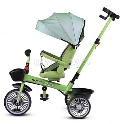 Велосипед 3-х колесный, зеленый