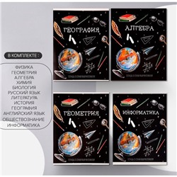 Набор предметных тетрадей 48 листов, Calligrata «Доска», 12 предметов