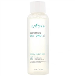 Isntree, Тонер Clear Skin BHA Toner, 200 мл (6,76 жидк. унции)