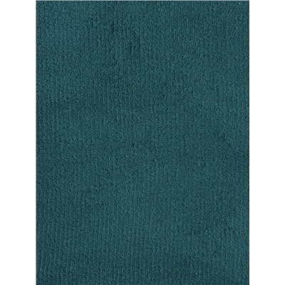 Плед «Этель», 150×200 см, корал-флис, изумрудный