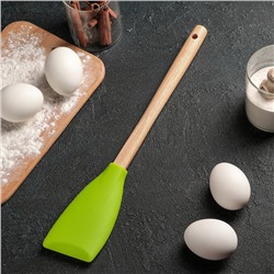 Лопатка Доляна «Бамбук», 32 см, цвет МИКС