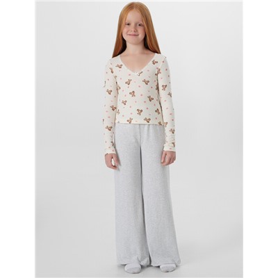 КОМПЛЕКТ ДЛЯ ДЕВОЧЕК (ДЖЕМПЕР, БРЮКИ) 567758