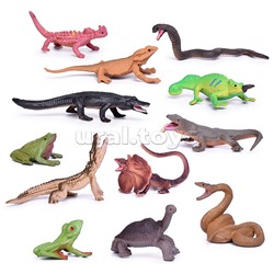 Набор животных "Рептилии" в пакете