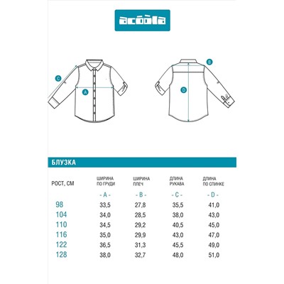 Блузка ACOOLA, 1039190