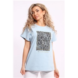 Футболка ДФУ-1047 (Голубой)