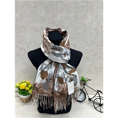 Мягкий палантин из кашемира мультицвет