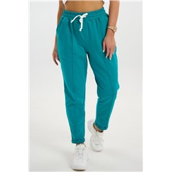 Брюки женские 46664 (Изумрудный)