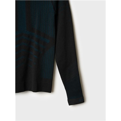 Термокомплект трикот. для мальчиков: фуфайка (футболка) с длин. рук, брюки