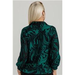 Блузка женская  7098/02/Бирюзовый