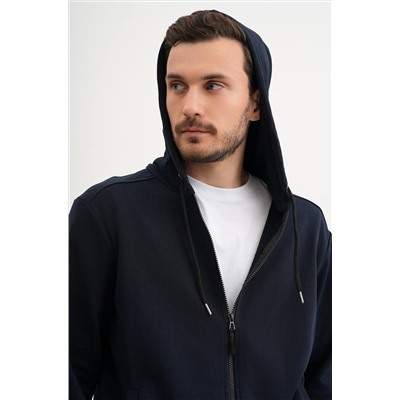 Мужская толстовка на молнии из футера трехнитки Happyfox