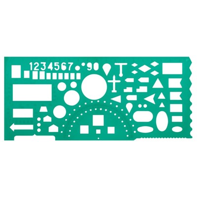 Линейка офицерская  20 см ТТ02 гибкая Стамм